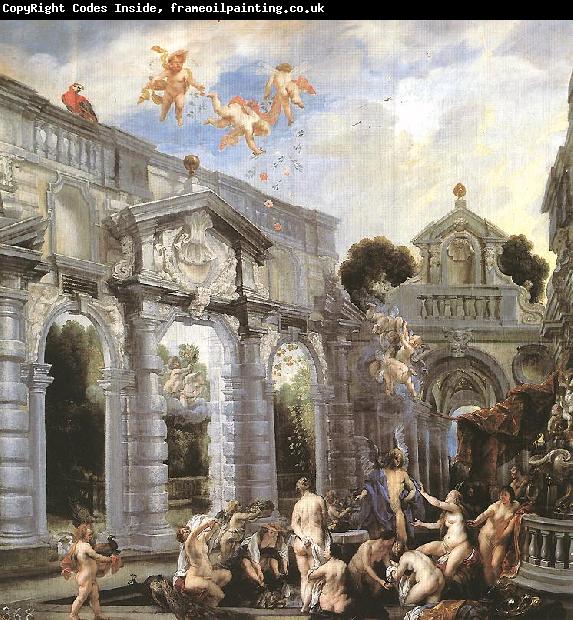 JORDAENS, Jacob Nymphs at the Fountain of Love